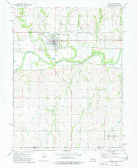 Franklin 1974 topographic map thumbnail