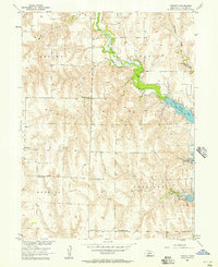 Freedom 1956 topographic map preview