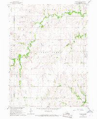Friend SE 1966 topographic map thumbnail