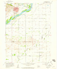 Fullerton 1958 topographic map thumbnail