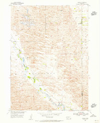 Gables 1954 topographic map preview