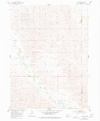 Gables 1954 topographic map thumbnail