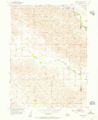 Gables SE 1954 topographic map thumbnail