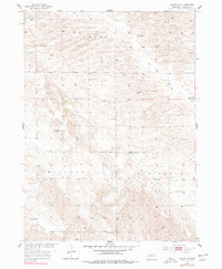 Gables SW 1954 topographic map thumbnail