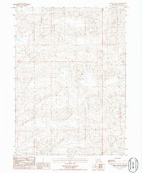 George Lake SE 1986 topographic map thumbnail