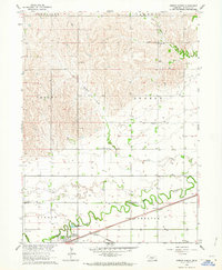 Gibbon North 1962 topographic map thumbnail