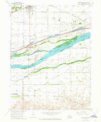Gibbon South 1962 topographic map thumbnail