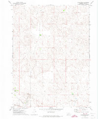Glinn Ranch 1971 topographic map thumbnail