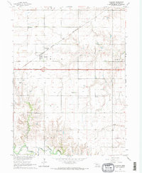 Goehner 1964 topographic map preview