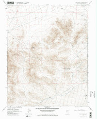 Gold Point SW 1968 topographic map thumbnail