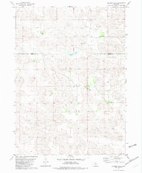 Goldman Lake 1982 topographic map thumbnail