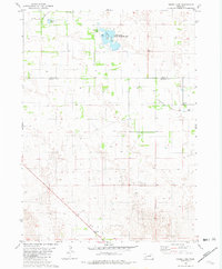 Goose Lake 1981 topographic map thumbnail