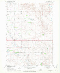 Gordon SE 1969 topographic map thumbnail