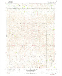 Greeley NE 1954 topographic map thumbnail