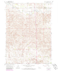 Greeley NE 1954 topographic map thumbnail