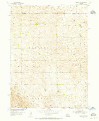 Greeley NW 1954 topographic map thumbnail