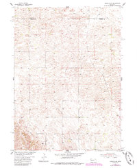 Greeley NW 1954 topographic map thumbnail
