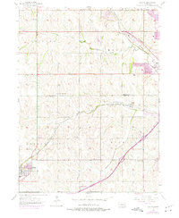 Gretna 1956 topographic map thumbnail