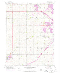 Gretna 1956 topographic map thumbnail