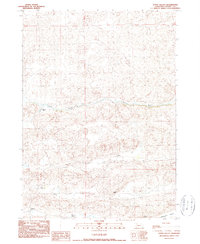 Gypsy Valley 1990 topographic map thumbnail