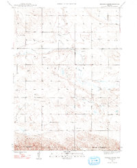 Hagaman Cemetery 1948 topographic map thumbnail
