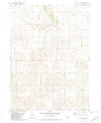 Hagan Lake NW 1982 topographic map thumbnail