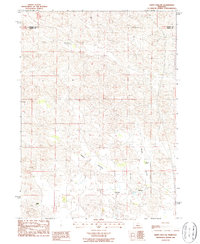 Happy Hollow 1986 topographic map thumbnail