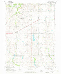 Harbine 1970 topographic map thumbnail