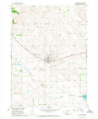 Hay Springs 1966 topographic map thumbnail