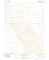 Hayes Center NW 1973 topographic map thumbnail