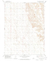 Hayes Center SW 1974 topographic map thumbnail