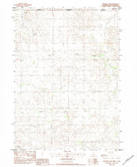 Hayford Lake 1983 topographic map thumbnail