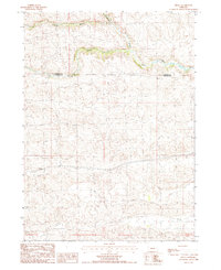 Hecla 1987 topographic map thumbnail
