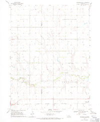 Henderson NE 1968 topographic map thumbnail