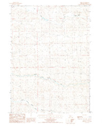 Hire NE 1987 topographic map thumbnail