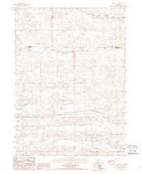Hire SE 1987 topographic map thumbnail