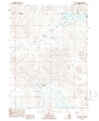 Hoagland NE 1986 topographic map thumbnail