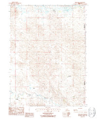Hoagland 1986 topographic map thumbnail