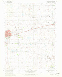 Holdrege East 1970 topographic map thumbnail