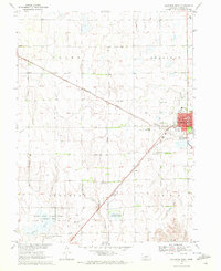 Holdrege West 1970 topographic map thumbnail