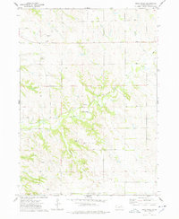 Howe Creek 1974 topographic map thumbnail
