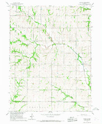 Howe SW 1966 topographic map thumbnail