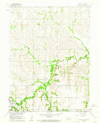 Hubbell 1960 topographic map thumbnail