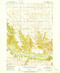 Huddle Table 1950 topographic map preview