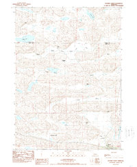 Hyannis North 1989 topographic map thumbnail