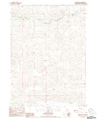 Indian Hill 1985 topographic map thumbnail