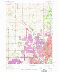 Irvington 1956 topographic map thumbnail