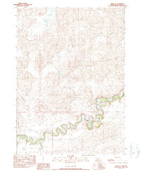 Irwin SE 1990 topographic map thumbnail