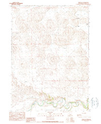 Irwin SW 1990 topographic map thumbnail