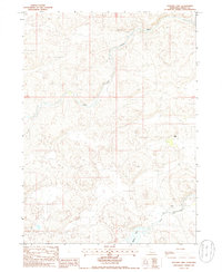 Jefford Lake 1985 topographic map thumbnail